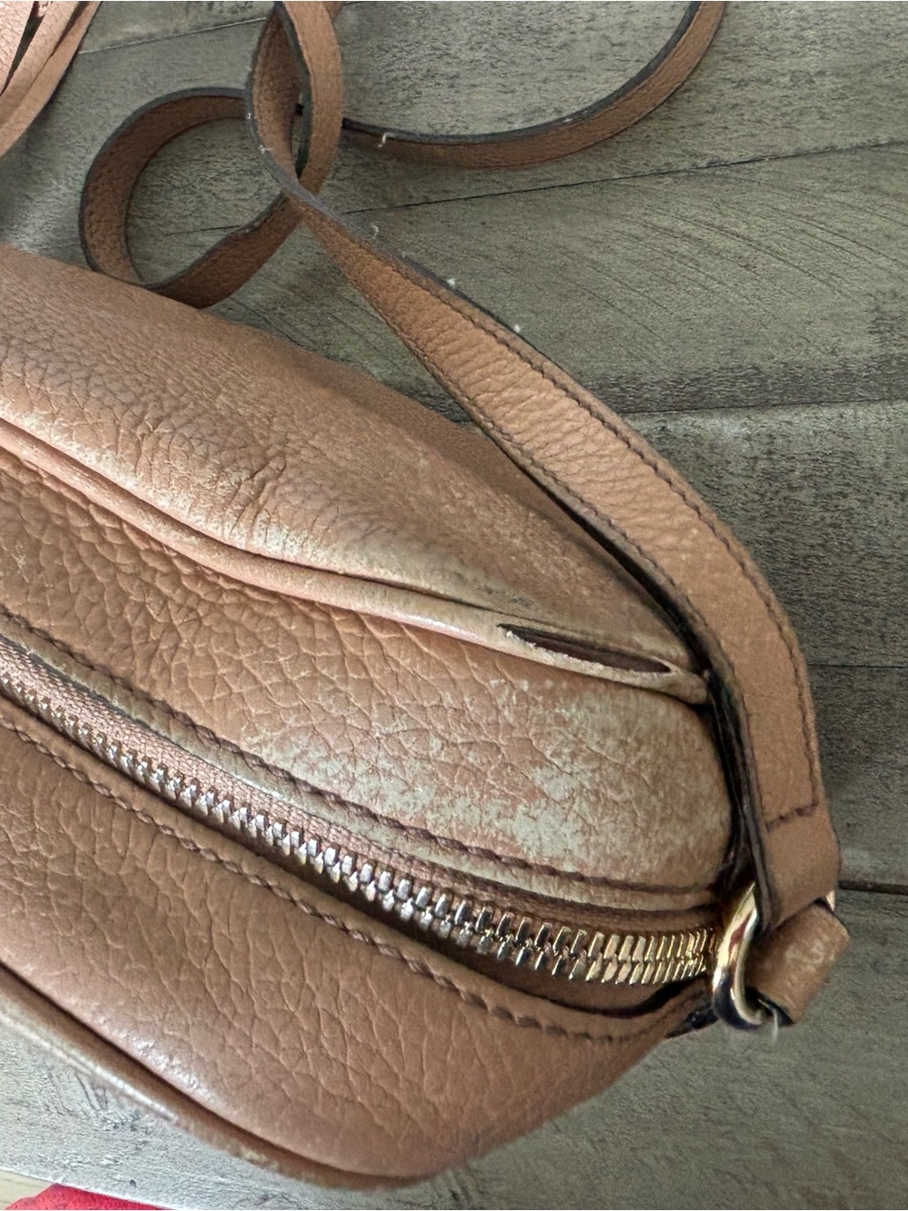 Gucci Peach-Tone Soho Disco Crossbody with Tassel *price firm* - Picture 8 of 14